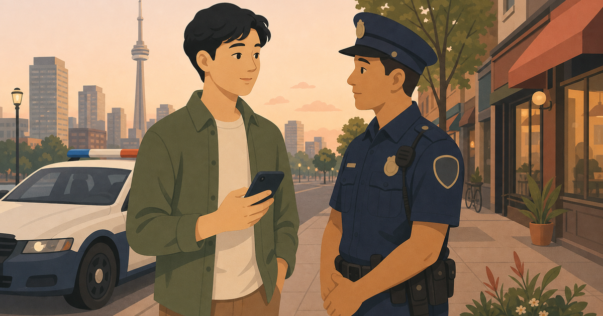 在安大略省被警察拦截或问话?一文读懂您的宪章权利
